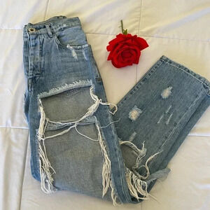 Ben Taverniti Unravel Project busted distress denim